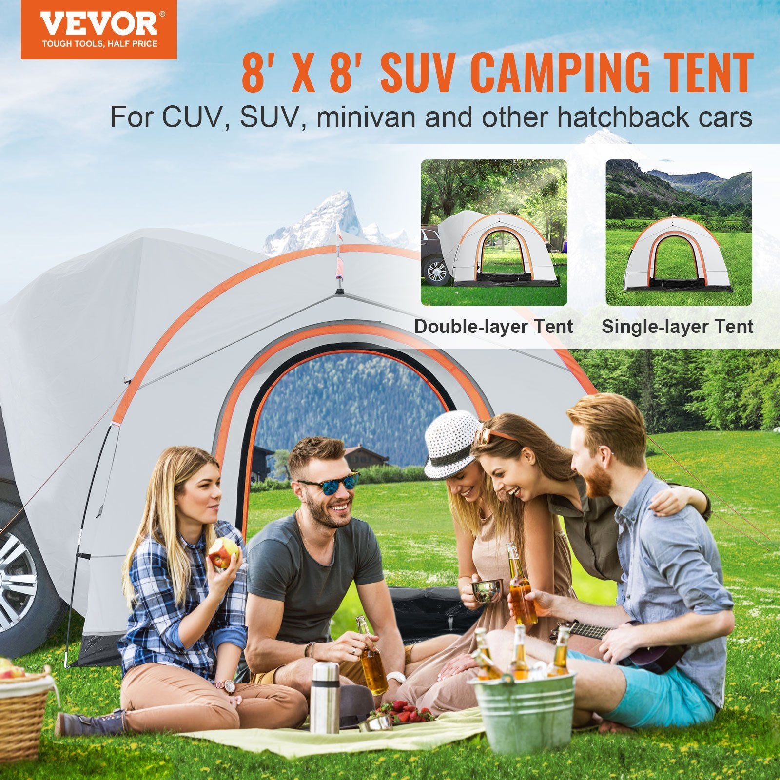 VEVOR SUV Camping Tent Doba